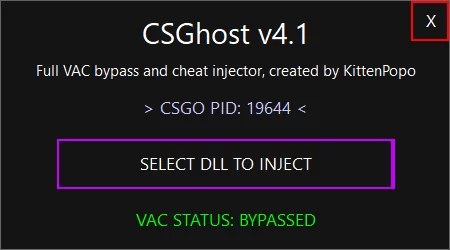 download csghost injector